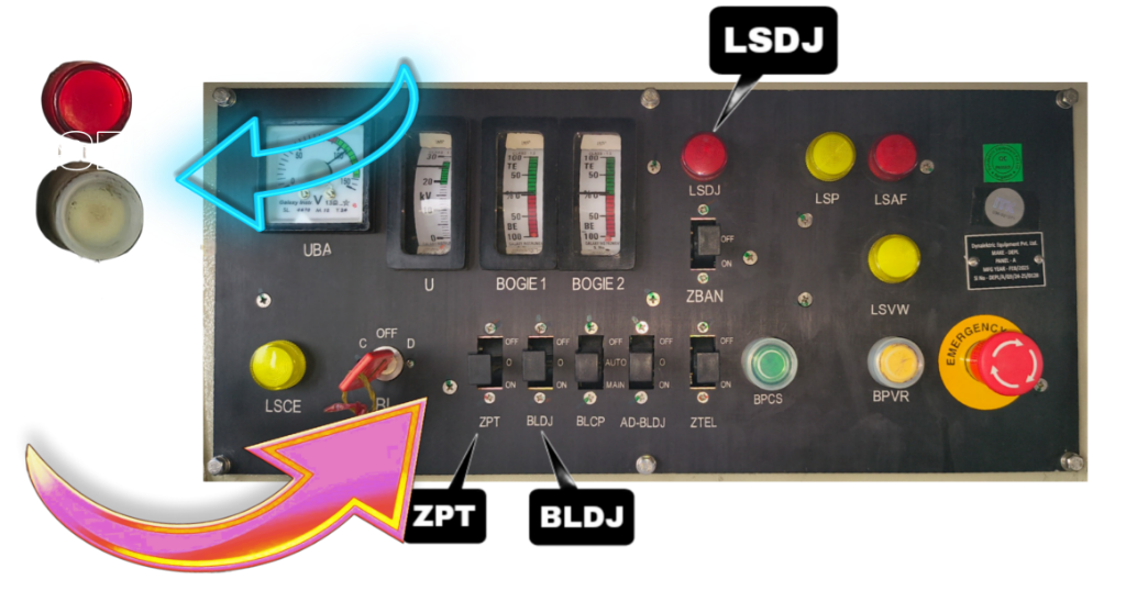 Fault No. F0107P1: Precharge or Main Contactor Stuck ON.