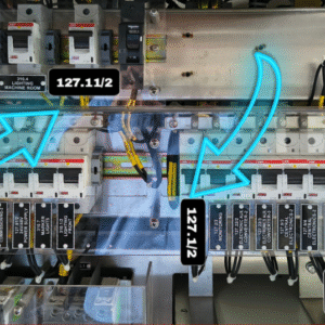 SB-2 MCB-127.1/2 & 127.11/2 for isolation of Traction Converter-2.