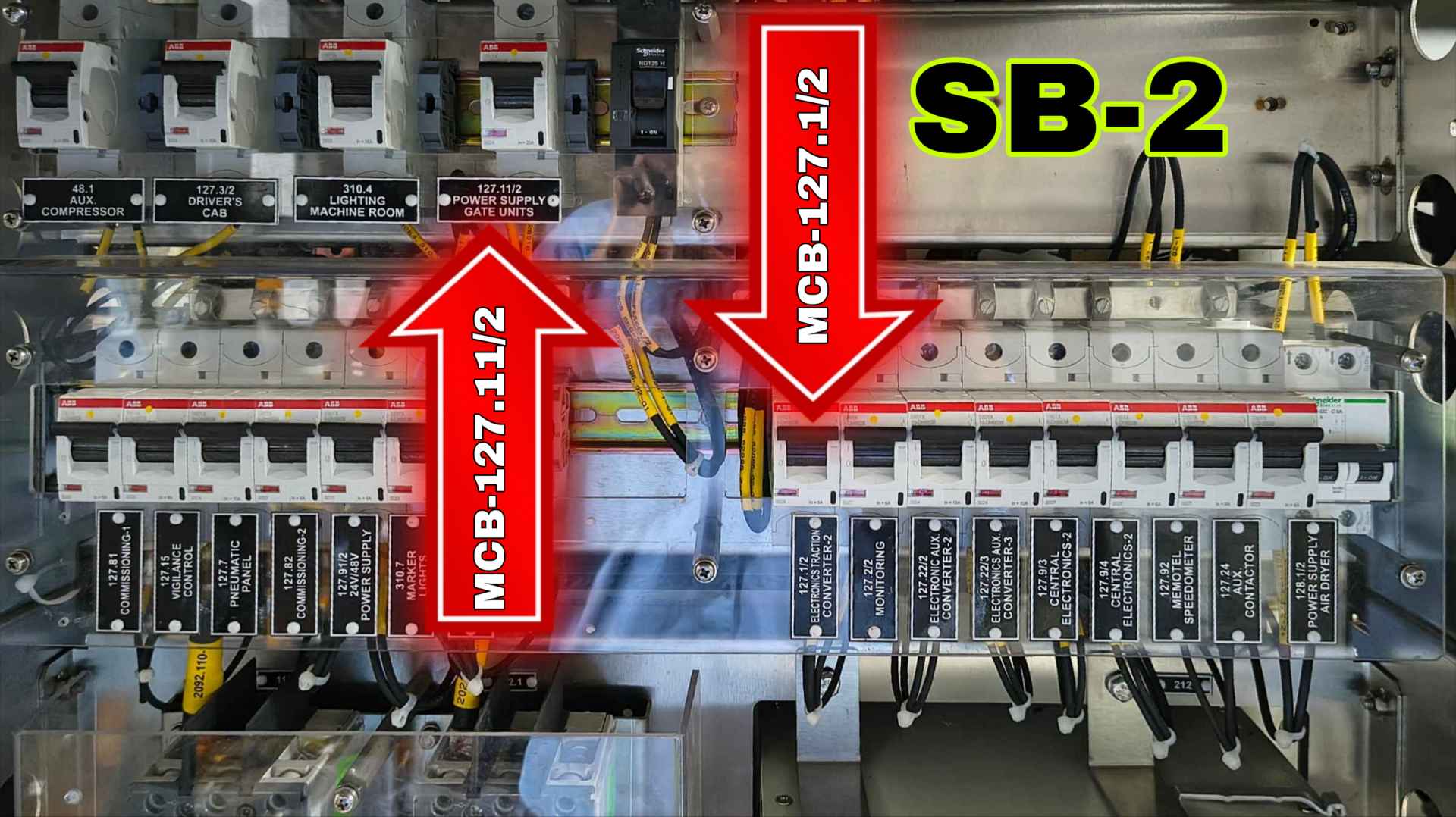 sb2 panel 127.11/2-127.1/2