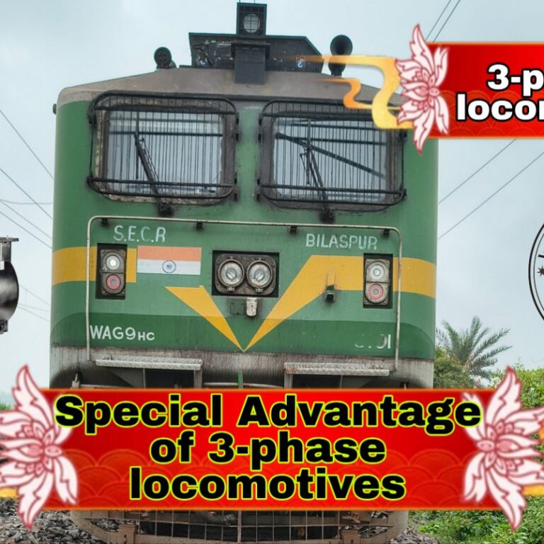 advantages of 3-phase locomotives