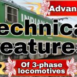 advanced technical features of 3-phase locomotive.